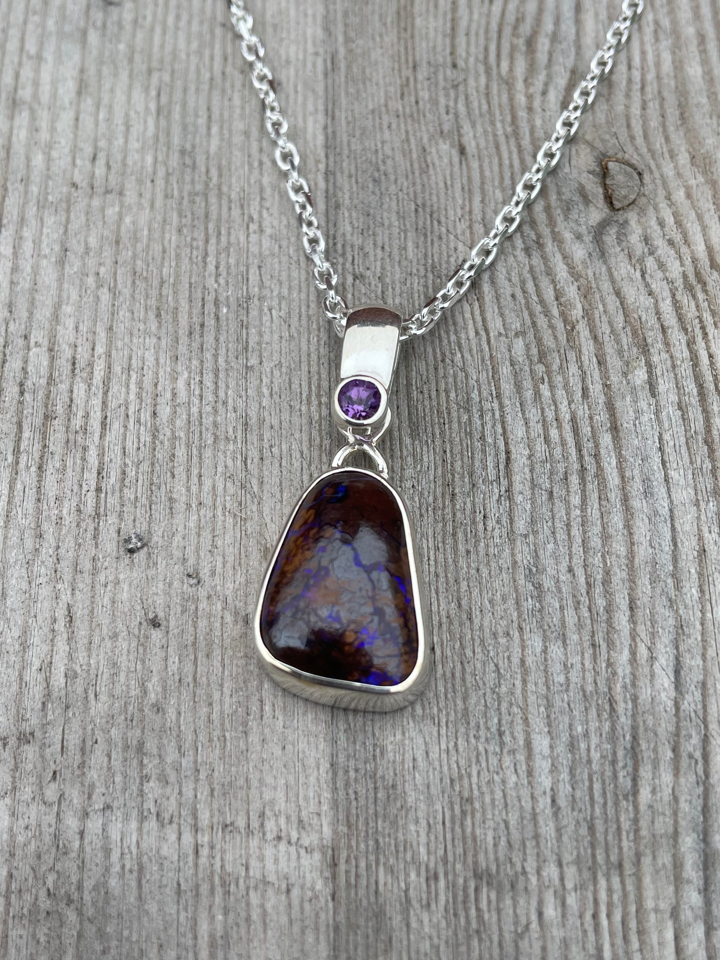 Boulder Opal Pendant