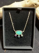 Load image into Gallery viewer, Black Opal Necklace