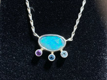 Load image into Gallery viewer, Black Opal Necklace