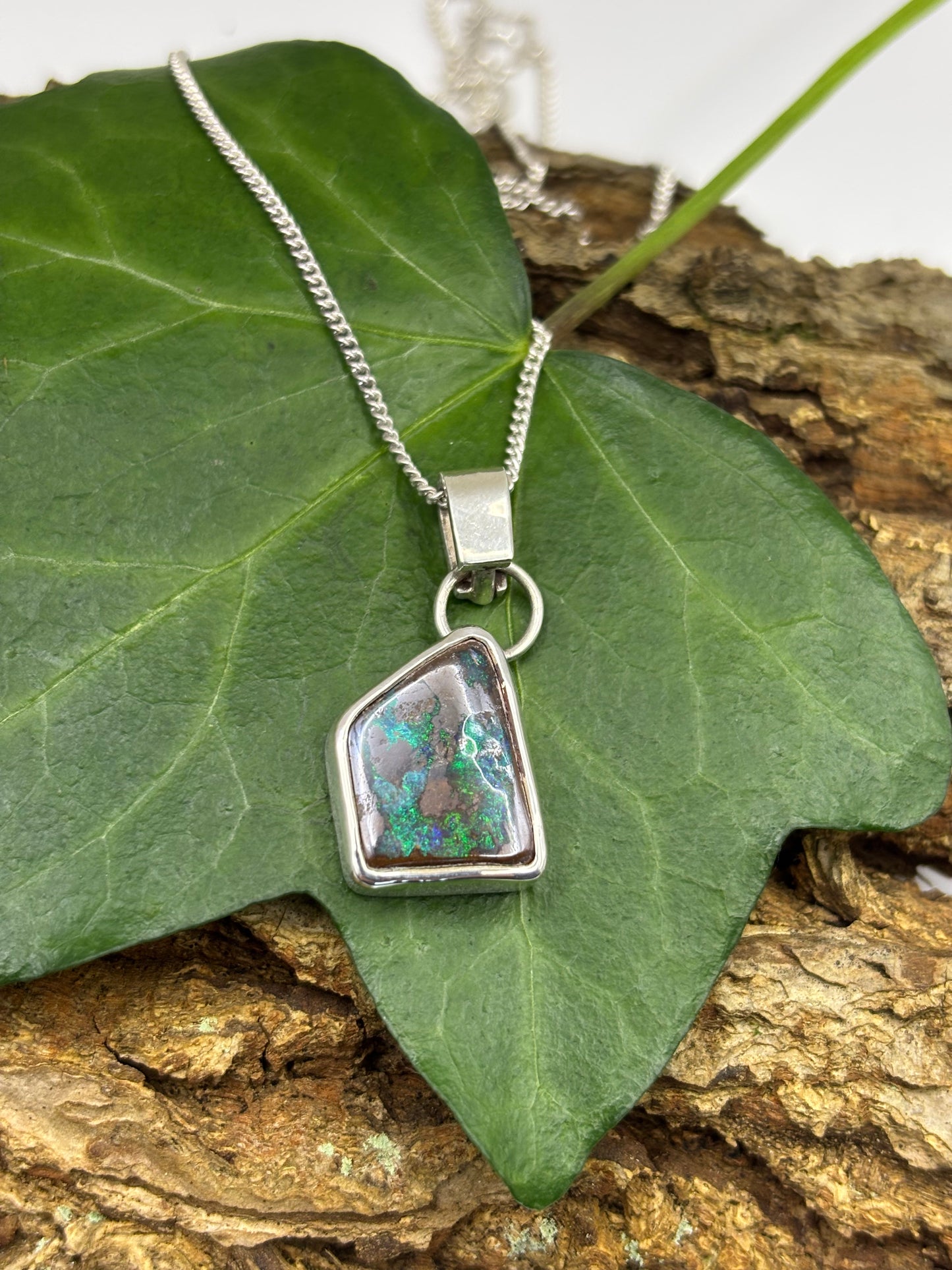 Boulder Opal Pendant