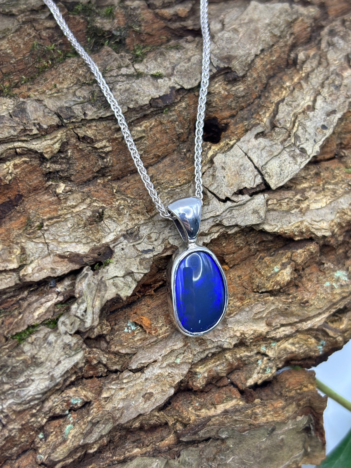 Black Opal Pendant