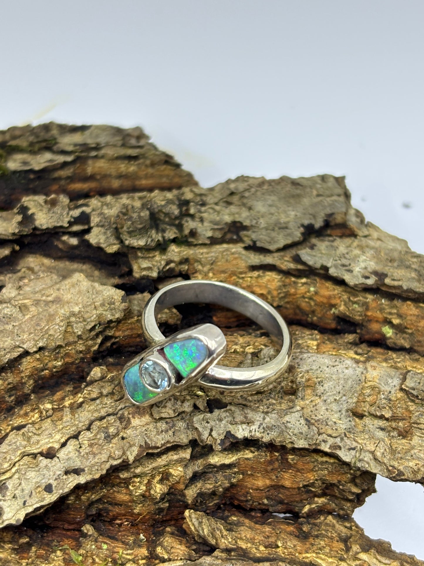 Opal Topaz Ring