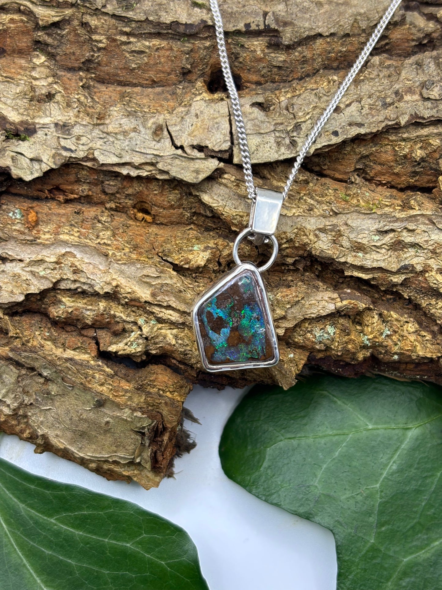 Boulder Opal Pendant