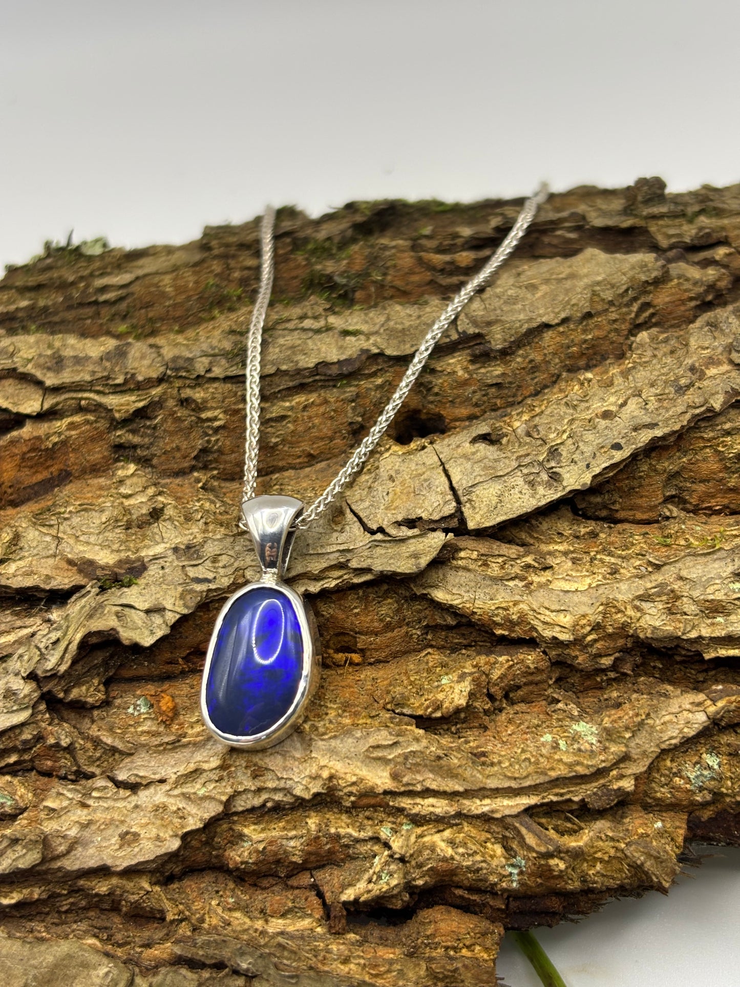 Black Opal Pendant