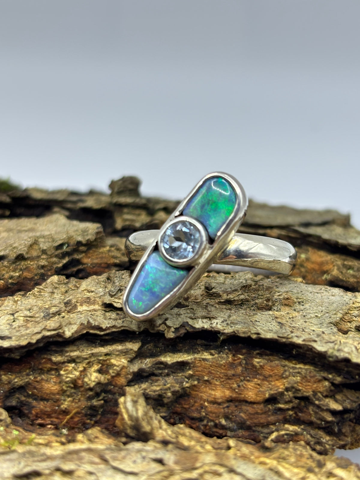 Opal Topaz Ring