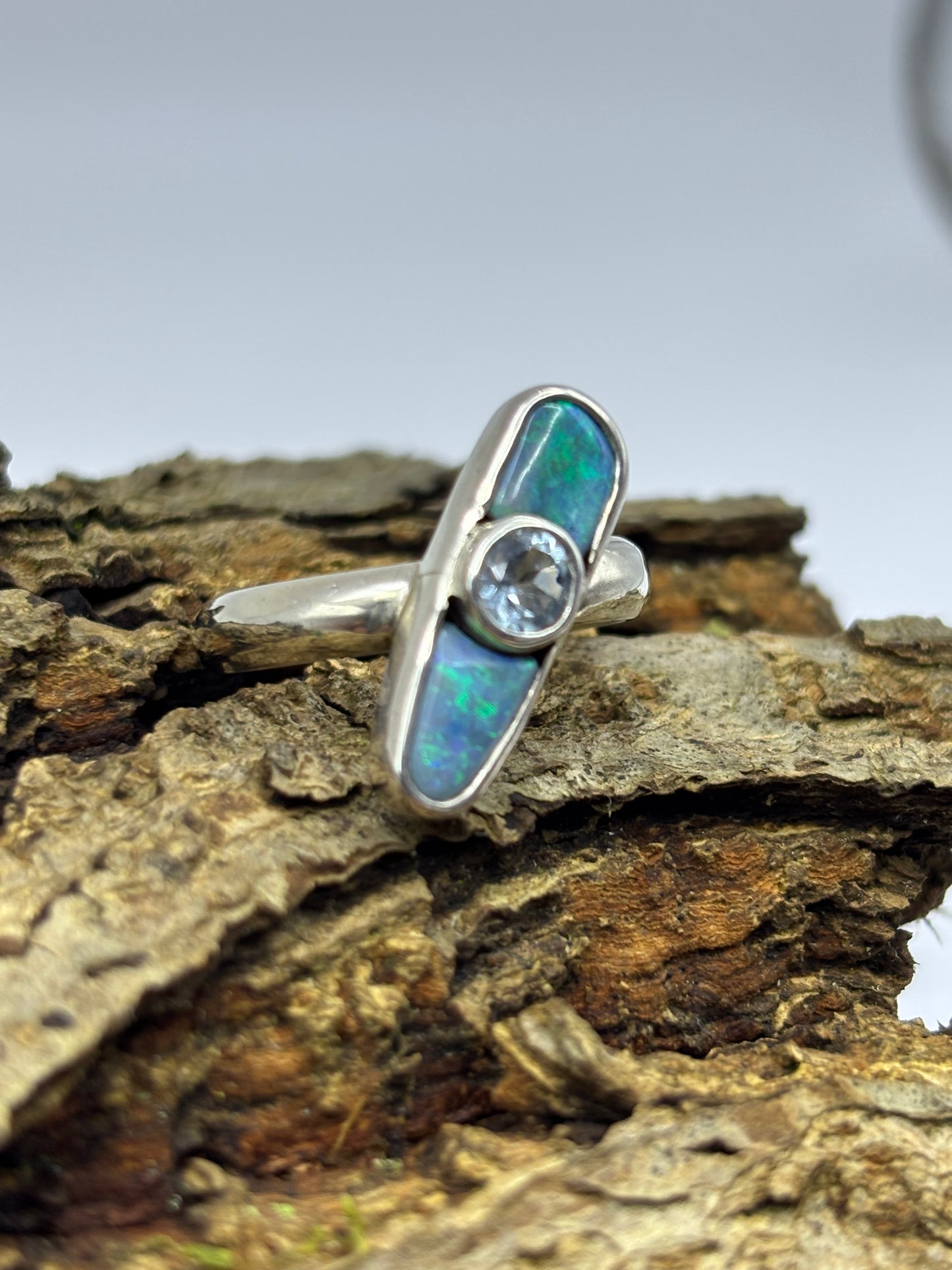 Opal Topaz Ring