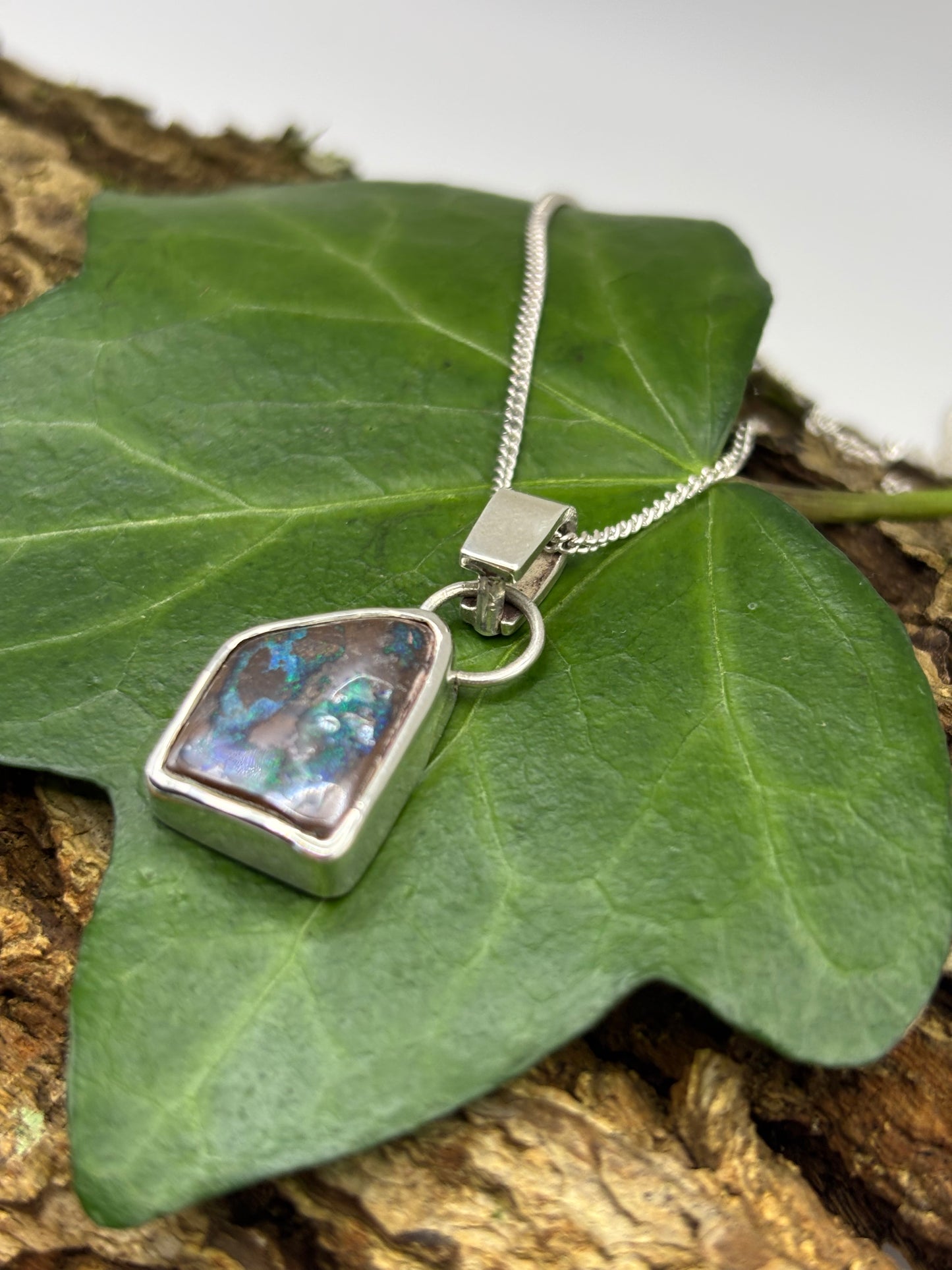 Boulder Opal Pendant