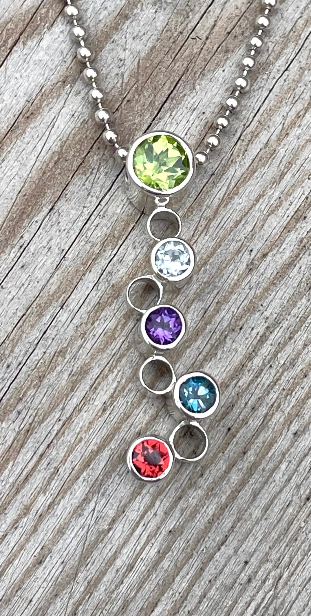 Bright Gemstone Pendant
