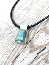 Load image into Gallery viewer, Sterling Silver &amp; Emerald Necklace
