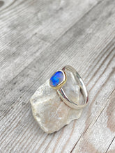 Load image into Gallery viewer, Dark Crystal Opal Ring
