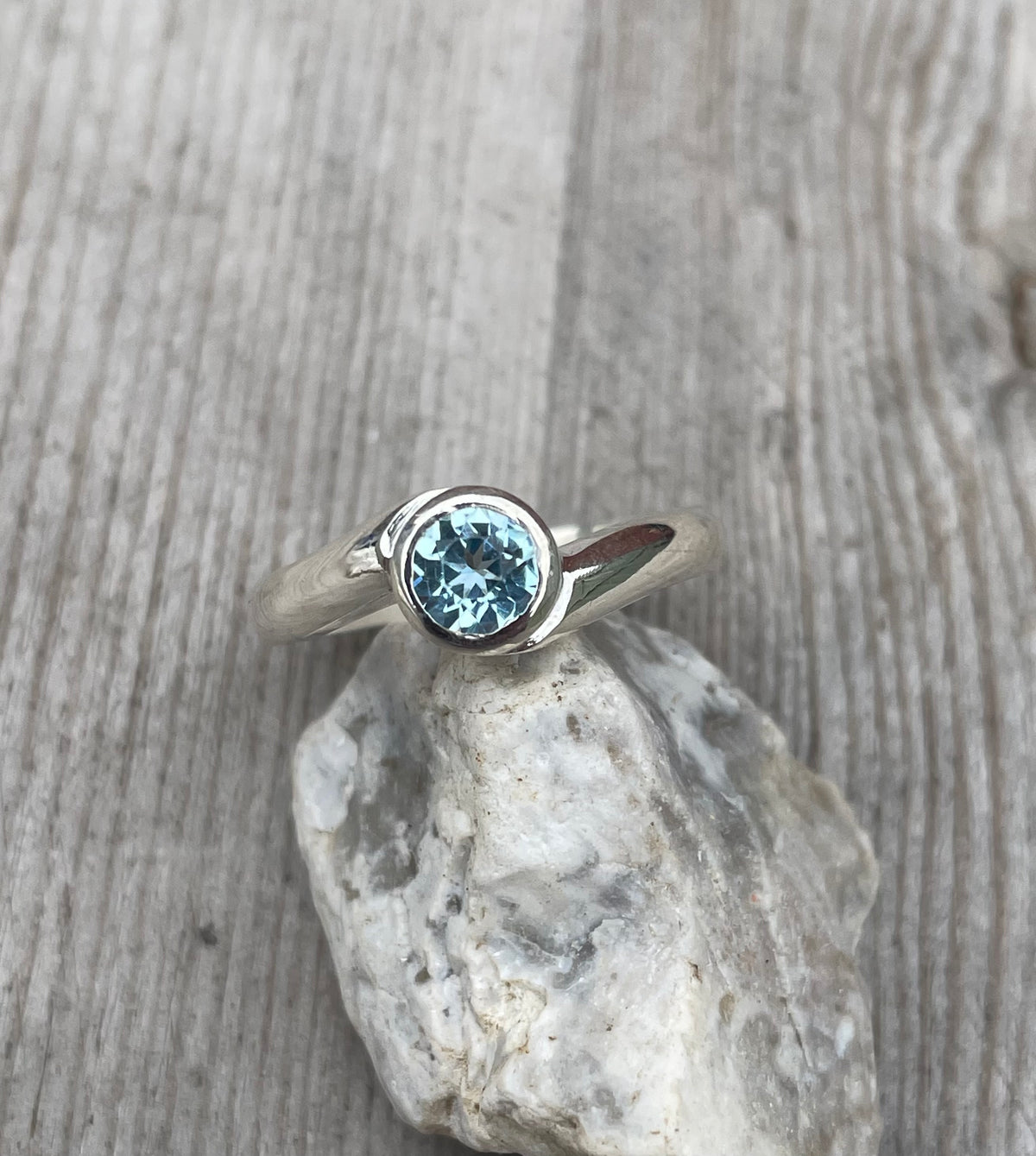Topaz Silver Ring