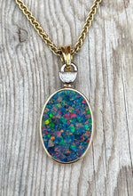 Load image into Gallery viewer, 18k Gold Opal Pendant
