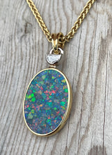 Load image into Gallery viewer, 18k Gold Opal Pendant
