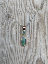 Load image into Gallery viewer, Black Opal Pendant
