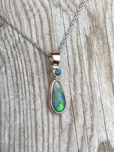 Load image into Gallery viewer, Black Opal Pendant
