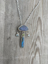 Load image into Gallery viewer, Dark Opal Jellyfish Pendant
