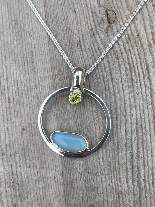 Crystal Opal Pendant