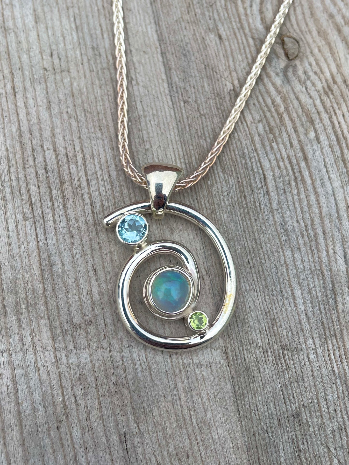 Crystal Opal Pendant