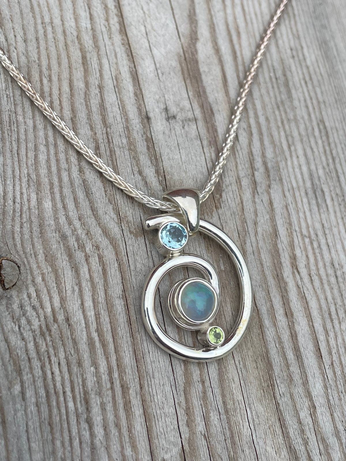 Crystal Opal Pendant