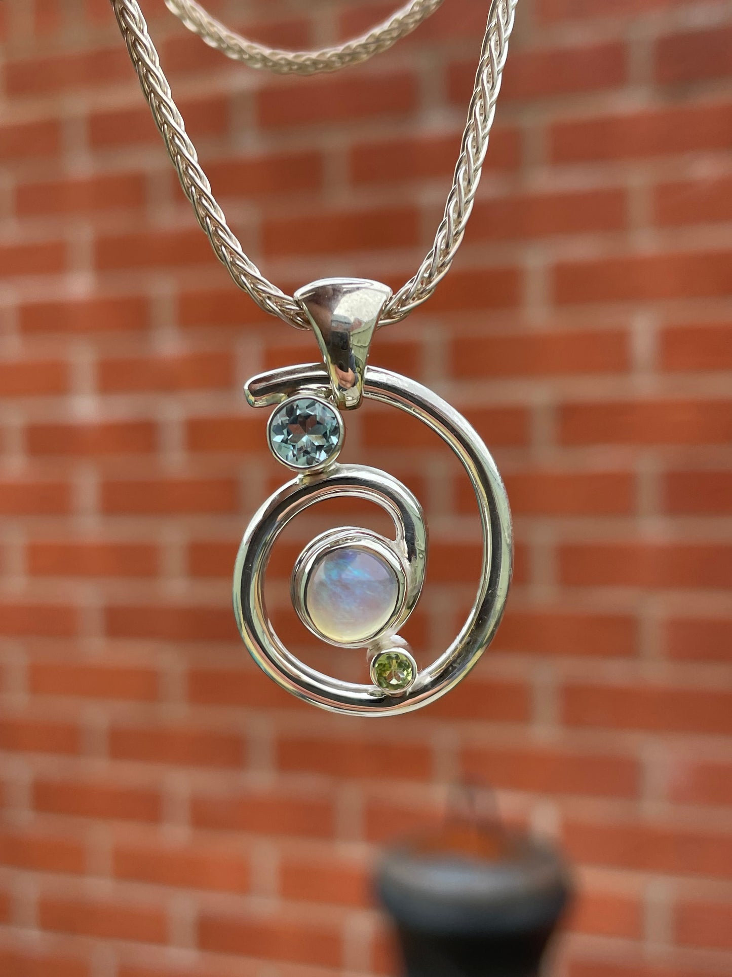 Crystal Opal Pendant