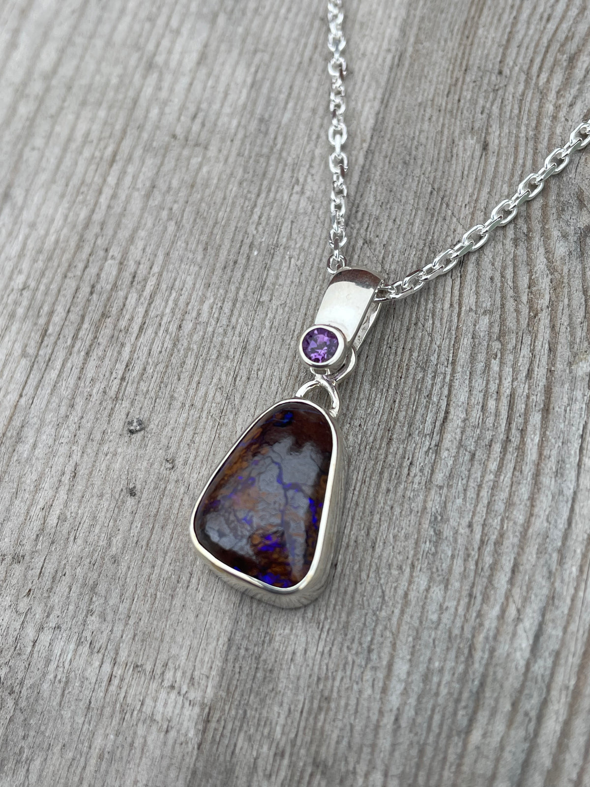 Boulder Opal Pendant