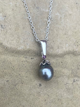 Load image into Gallery viewer, Tahitian Pearl and Ruby
