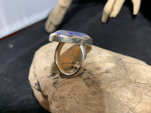 Load image into Gallery viewer, Lightning Ridge Jelly Opal Ring
