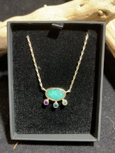Load image into Gallery viewer, Black Opal Necklace
