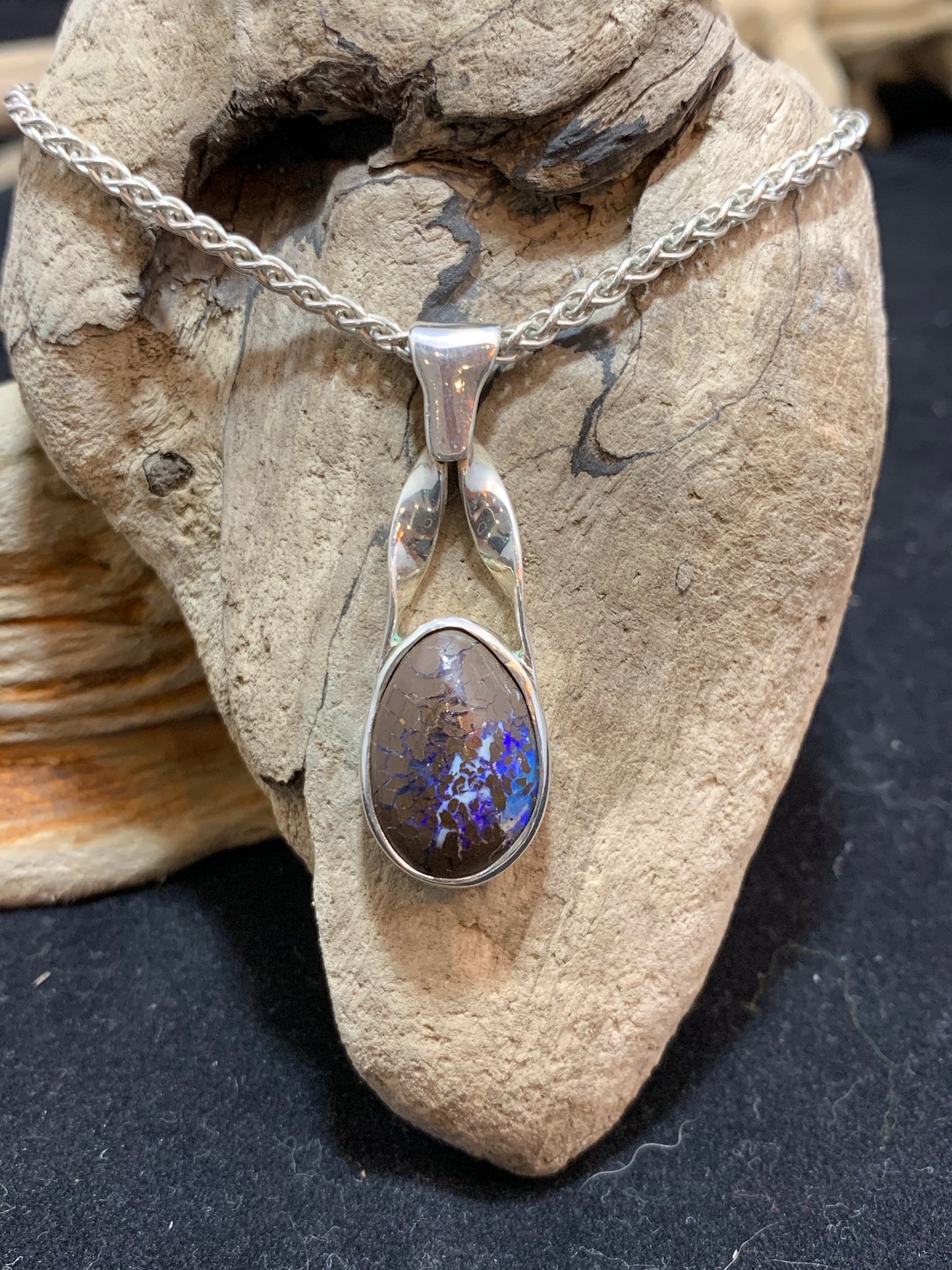Boulder Opal Pendant