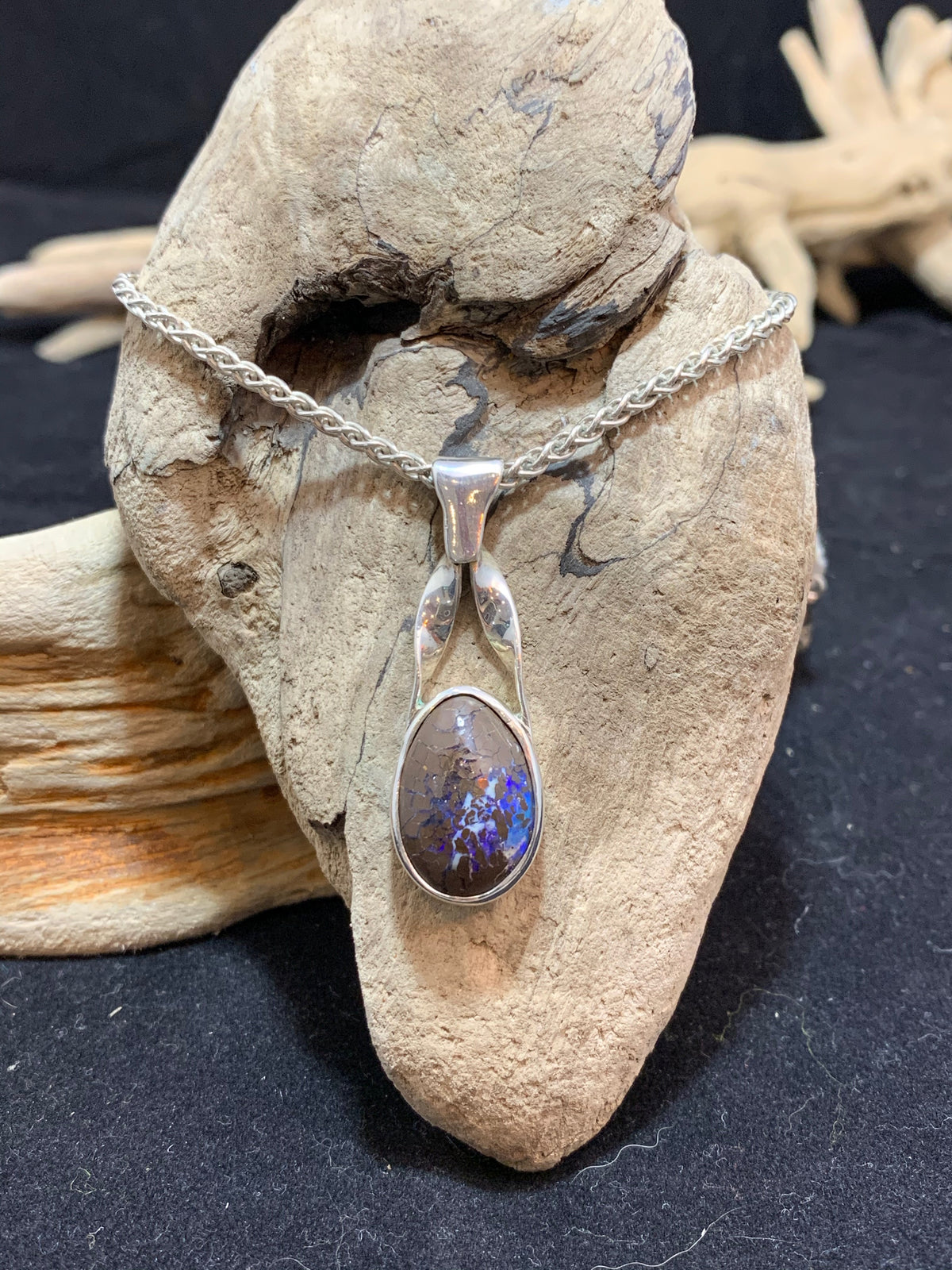 Boulder Opal Pendant