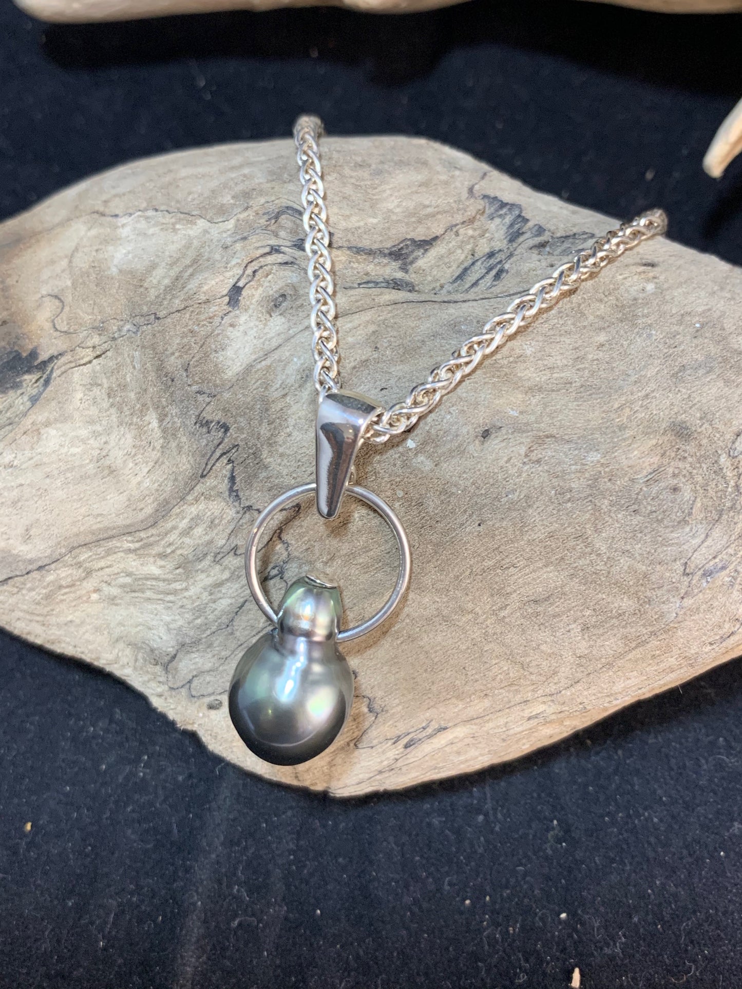 Large Tahitian Pearl Pendant