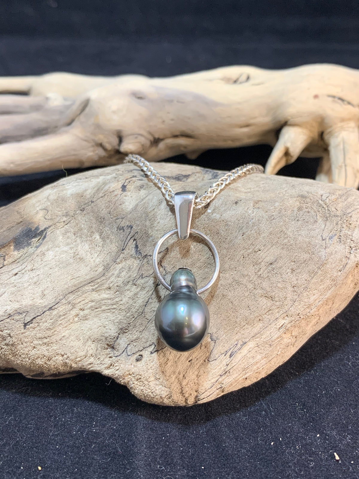 Large Tahitian Pearl Pendant